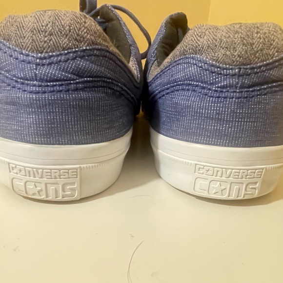 Converse. Mens. 9.5. Blue. Almost Denim-like. Awesome.
Very clean. 99% new. - Picture 5 of 7
